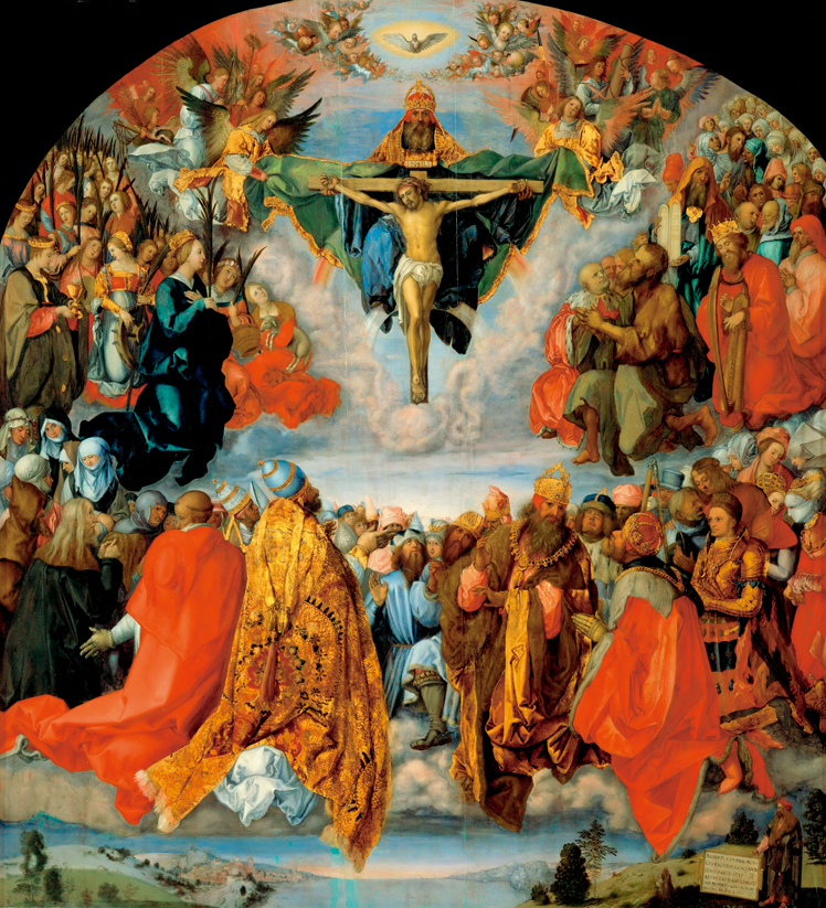   阿尔布雷特·丢勒Albrecht Dürer——圣徒对三位一体的崇拜